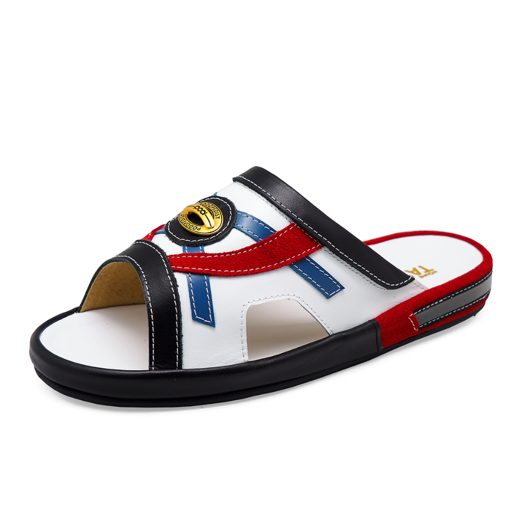 TAYWINแท้ เทวินทร์แท้ รองเท้าแตะ SKF-41 Size39-44 หนังนิ่มดำ-แดง-น้ำเงิน-ขาว