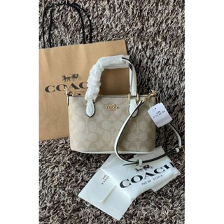 📮@1,790.-🔶🔶NEW GEN SALE 9.9 % 🔶🔶+🛒🛒 ส่งฟรี EMS 🛒🛒💯Coach Mini Gallery Crossbody In Signature Canvas