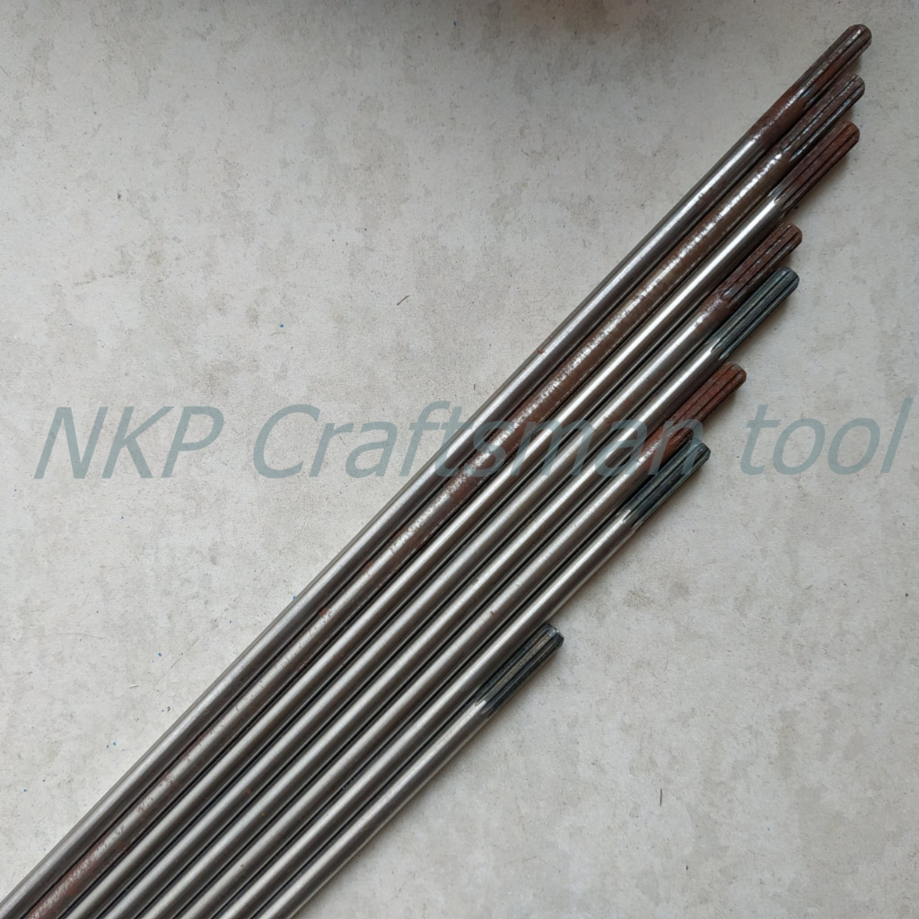 แกนเพลา  8MM 10MM 9ฟัน 4เหลี่ยม ยาว 137cm 144cm 146cm 148cm 150cm 153cm 154cm 155cm ก้านเครื่องตัดหญ้า แข็งแรง