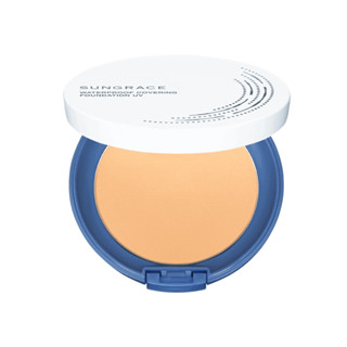 SUNGRACE WHITE UV PACT N SPF18 / PA++ แป้งพัฟเนื้อละเอียด