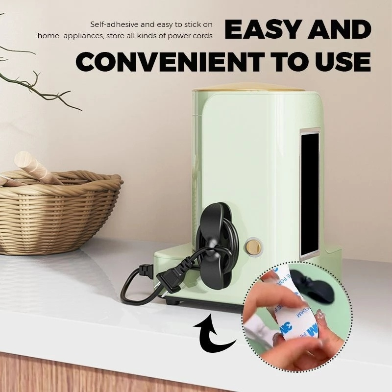 ชั้นวางของซิลิกาเจล แบบติดผนัง มีกาวในตัว ประหยัดพื้นที่ สําหรับจัดเก็บสายไฟ สายเคเบิ้ล สายไฟ อเนกประสงค์ - รูปที่ 3