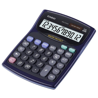 Casio Calculator  WD-220MS เครื่องคิดเลข Casio ชนิดกันน้ำ 12 หลัก ของแท้ ของใหม่ ประกันศูนย์