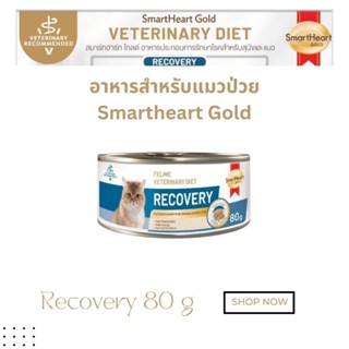 Smartheart Gold Recovery อาหารเปียกแมวป่วย พักฟื้น หลังผ่าตัด