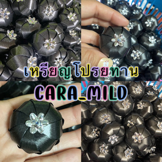 เหรียญโปรยทานงานขาวดำติดจุกแล้ว (ตัวเปล่า) 100 ชิ้น