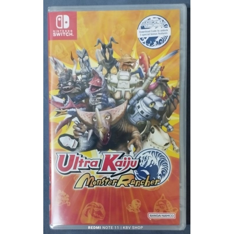 (ทักแชทรับโค๊ด)(มือ 2 พร้อมส่ง)Nintendo Switch : Ultra Kaiju Monster Rancher มือสอง
