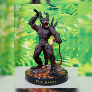 3D. MODEL "FIRE DEMON" งานเก่าปี 1997 ค่าย K&amp;M CE. มือสอง