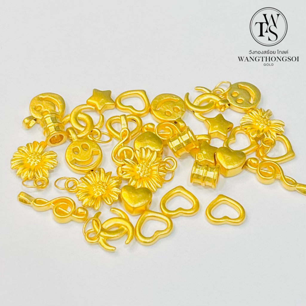 จี้  จี้ทอง จี้ทองคำแท้ 99.99% น้ำหนักประมาณ 0.1กรัม ขายได้ จำนำได้ มีใบรับประกัน