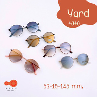 Yard 4340 แว่นกันแดด เลนส์กันแดด 100% กันแสงได้จริง