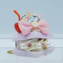 Cake keychain Vintage Collectible Japan Vintage  ของสะสม