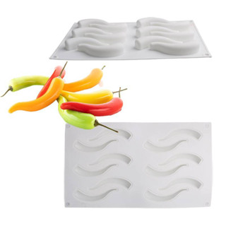 แม่พิมพ์ ซิลิโคน พริก 12 เม็ด Chilli silicone mold 12 cavities By สุวภัทร SWP Shop