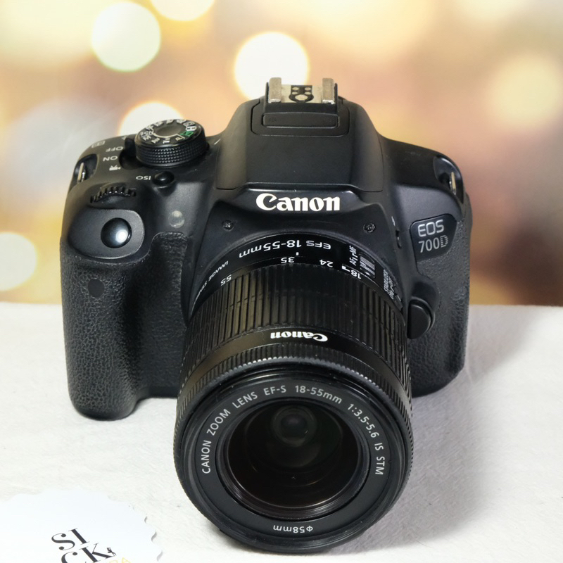 Canon 700d+18-55mm f3.5-5.6 STM (มือสอง)