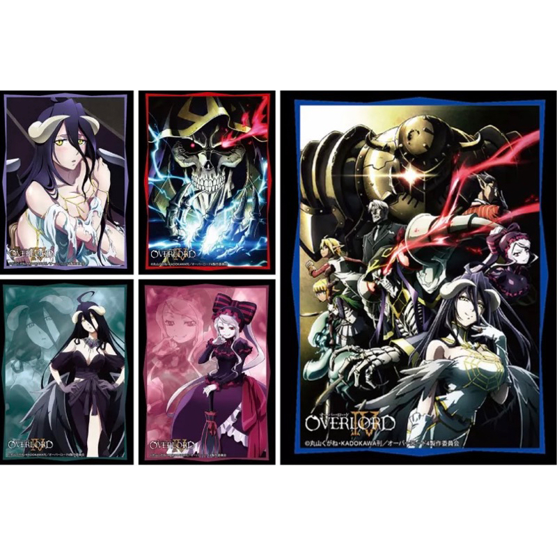 [เศษสลีฟ แยกซอง 1 ใบ / แยกซอง สายสะสมลายหายาก 0100] Bushiroad Sleeve Overlord - สลีฟการ์ด,ซองการ์ด,ซองใส่การ์ด (JP)