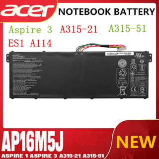 BATTERY ACER แบตเตอรี่ เอเซอร์ Aspire 3 A315-21 A315-51 ES1 A114 A315 KT.002 AP16M5J