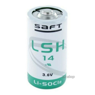 แบตเตอรี่ SAFT LSH14 size C 3.6V Li-SOCl2 Lithium Battery ของแท้!!