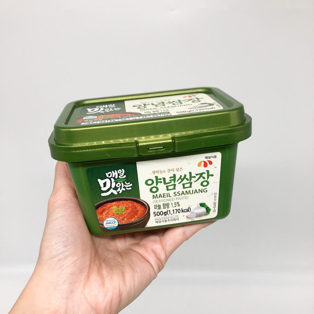 ซัมจัง 170g 500g ของแท้จากเกาหลี น้ำจิ้มหมูย่าง MAEIL SSAMJJANG โคชูจัง chojujang 쌈장 ราคา ถูกที่สุด ดีลบีเคเค แกลเลอรีภาพที่ 3