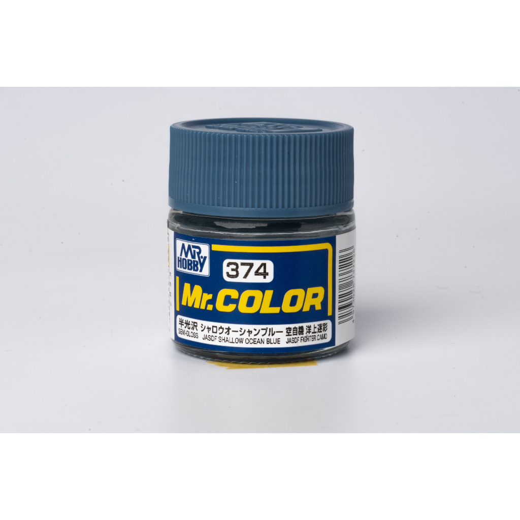สีสูตรทินเนอร์ Mr.color 374 JASDF SHALLOW OCEAN BLUE