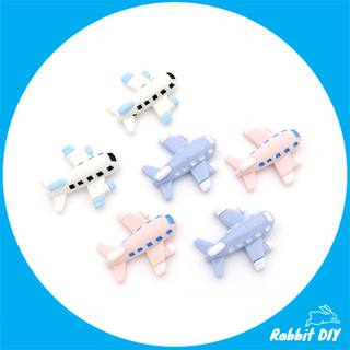 เรซิ่น เครื่องบิน ขนาด 3 ซม. มี 3 สี (แพ็กสีละ 6 ชิ้น )