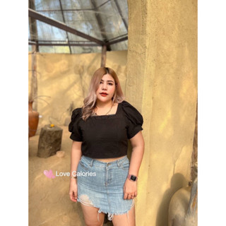 🔥Plussize🔥เสื้อคนอ้วน🔥 Freesize  อก  38-50"