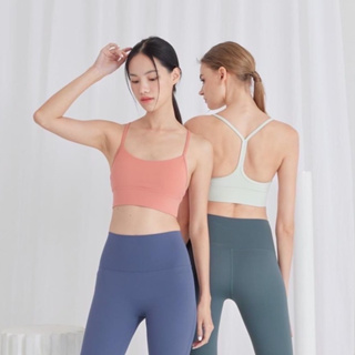 Penny Activewear สปอร์ตบรา สายหลัง Y มีฟองน้ำ บราออกกำลังกาย สปอร์ตบราผู้หญิง  บราโยคะ แห้งไว กระชับ รุ่น Polly Bra