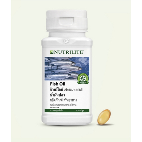 น้ำมันปลา นิวทริไลท์ Amway-Nutrilite Fish Oil // ของแท้ Shopไทย ฉลากไทย
