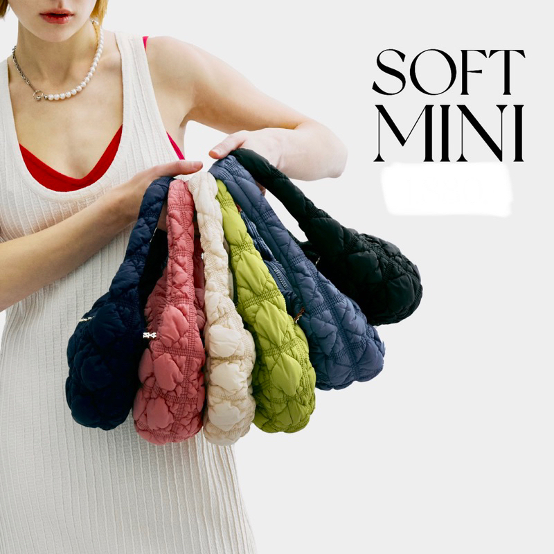 Pre-order [พร้อมส่ง] CARLYN Soft Mini Bag 🌨️ นำเข้าจากเกาหลี ของแท้ 100%