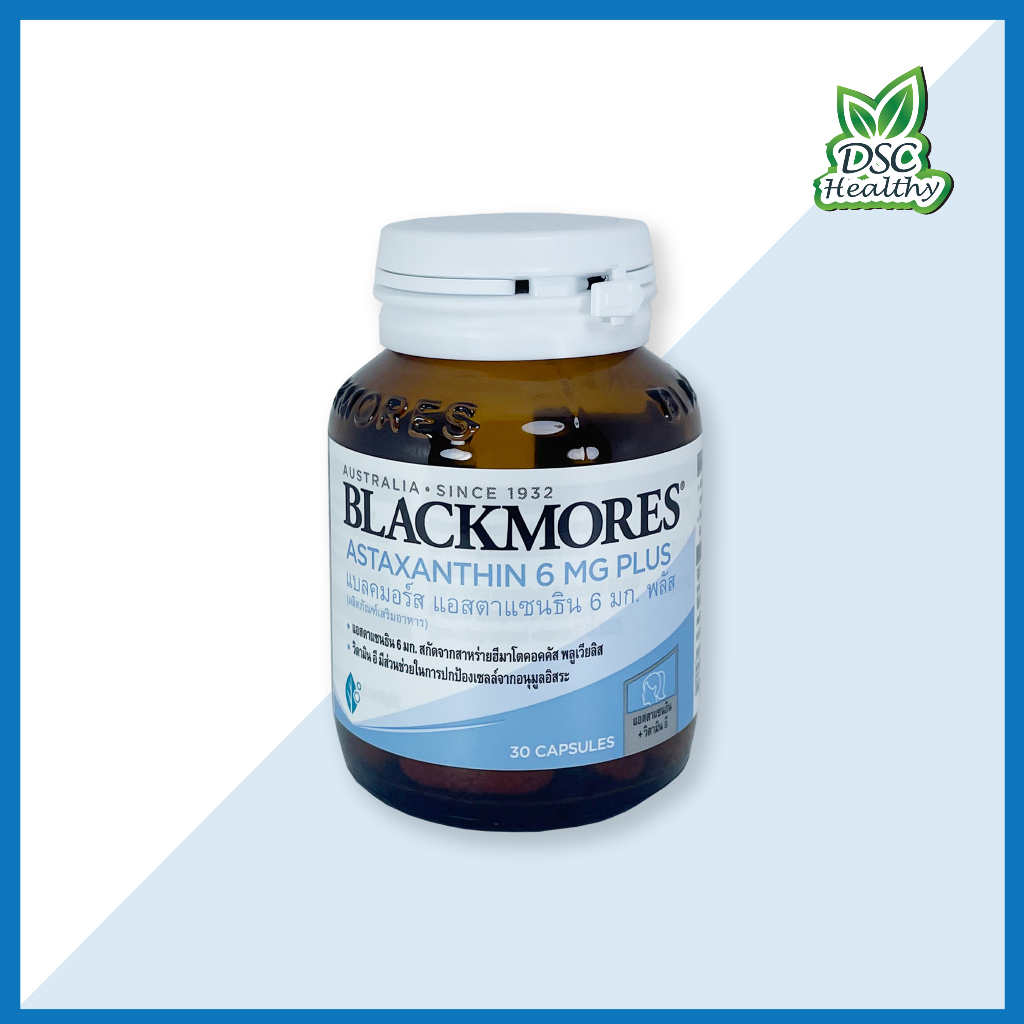 Blackmores ASTAXANTHIN 6 mg plus 30 capsules
