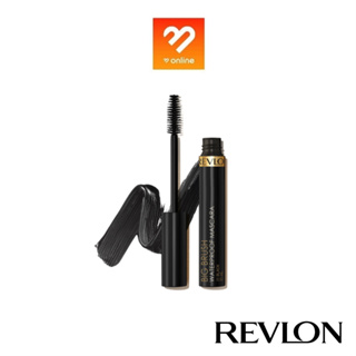 REVLON Big Brush Waterproof Mascara เรฟลอน มาสคาร่า สูตรกันน้ำ ติดทนยาวนาน หัวแปรงใหญ่แต่ซี่ขนแปรงเล็ก