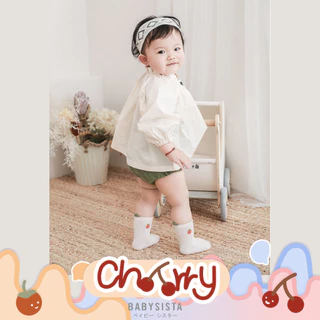ถุงเท้าเด็ก babysista รุ่น Cherry มีกันลื่น