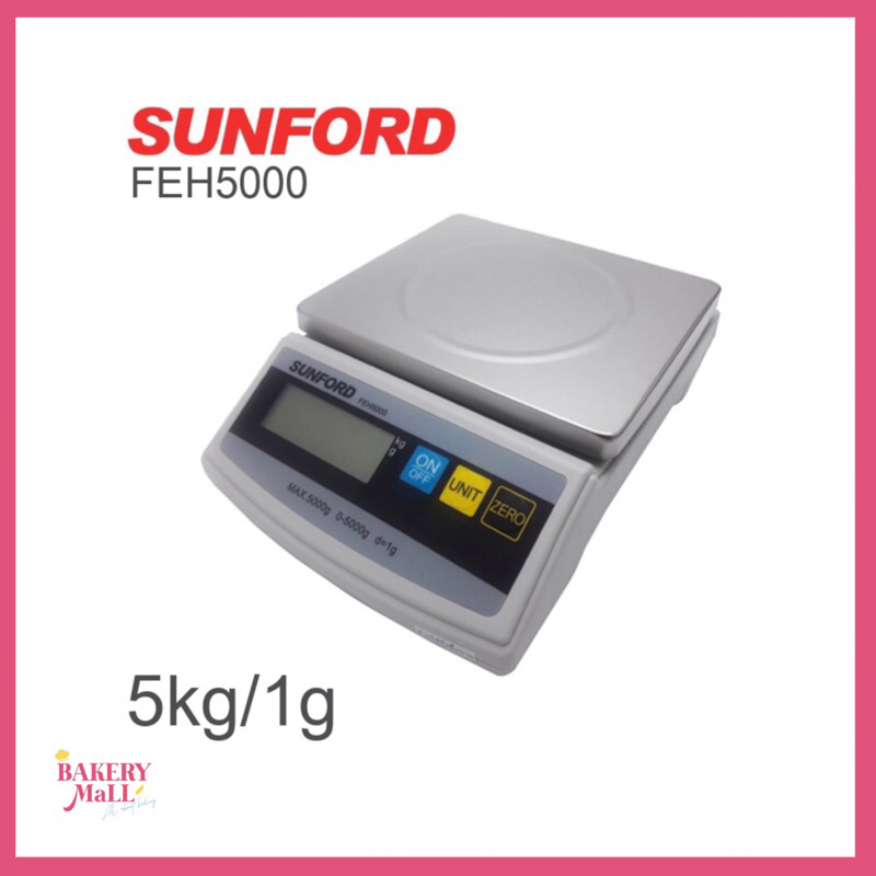 SUNFORD เครื่องชั่งดิจิตอล SF-FEH5000 (5กก.)