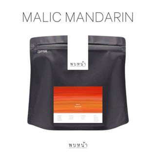Pobnar เมล็ดกาแฟ Malic Mandarin Espresso Blend