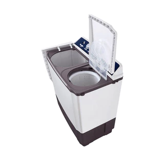แอลจี เครื่องซักผ้า 2 ถัง 10 กก. รุ่น TT10NARG LG TWIN TUB WASHING MACHINE 10KG TT10NARG WHITE