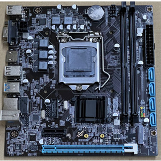 Mainboard LGA 1151 H110 mATX  รองรับ intel gen6-9 สินค้าใหม่มีประกัน 1ปีพร้อมใช้งานทดสอบก่อนส่งทุกตัว