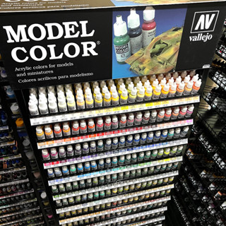 VALLEJO MODEL COLOR 1-47(SET1/4) วาเลโฮ ซีรีย์โมเดล กลุ่มสีหลัก สีเบส สีหนา ทึบแสง