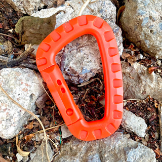 คาราไบเนอร์ คาราบิเนอร์ Carabiner สแนปลิงค์ ตะขอ พวงกุญแจอเนกประะสงค์ เดินป่า ตั้งแตมป์ มี 4 สี แขวน กระเป๋า ของ