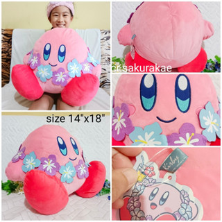 (พร้อมส่ง) ตุ๊กตาเคอบี้ Kirby มือสอง งานแท้ญี่ปุ่น ตุ๊กตาลิขสิทธิ์แท้  ตุ๊กตาผ้า