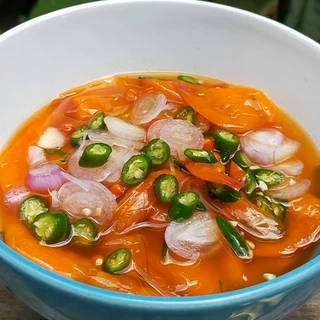 กุ้งส้ม หมักธรรมชาติ รสชาติเปรี้ยวหวานกลมกล่อม (ถุง 200 กรัม)