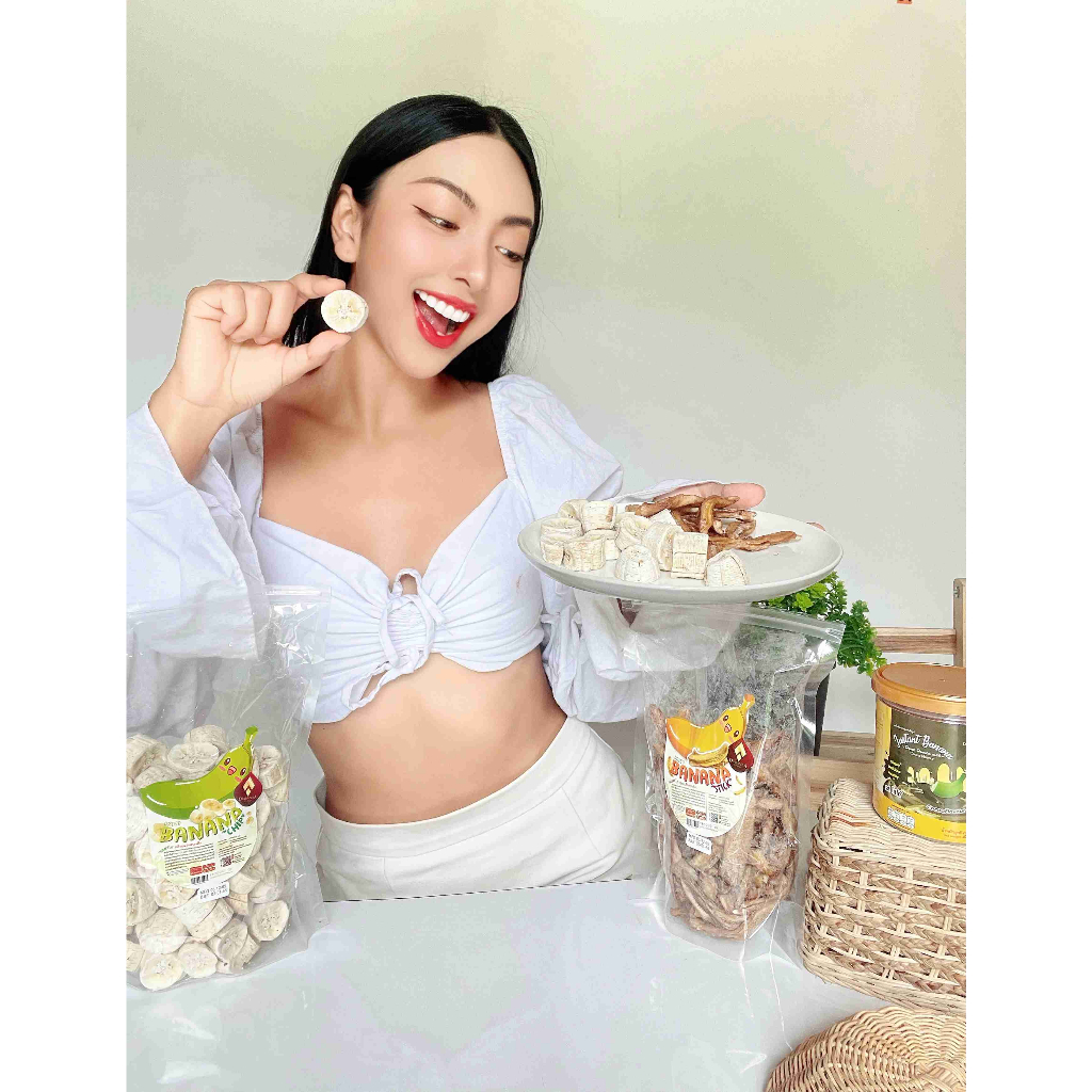 กินดึกแบบไม่รู้สึกผิด หิวบ่อยกินจุกจิก กล้วยแว่น กล้วยอบ RS กล้วยอบแห้ง กล้วยตากแห้ง ผลไม้อยู่ท้อง ผลไม้คีโต Dpasanaa รูปที่ 2