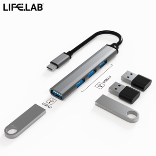 Lifelab U4-C Type-C 4in1 Multifunction Docking Station รับประกันสินค้า 3 เดือน