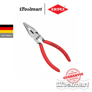 KNIPEX คีมปลายแหลม ขนาด 145 มิล ( ด้ามพลาสติก) 08 21 145 SB