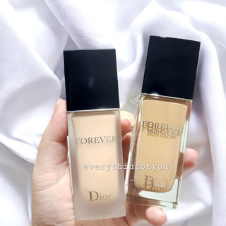 ลด 18% {โค้ด 8MZCRVW} [พร้อมส่ง] DIOR Dior Forever Matte / Skin Glow 24h Wear Foundation 30 ml