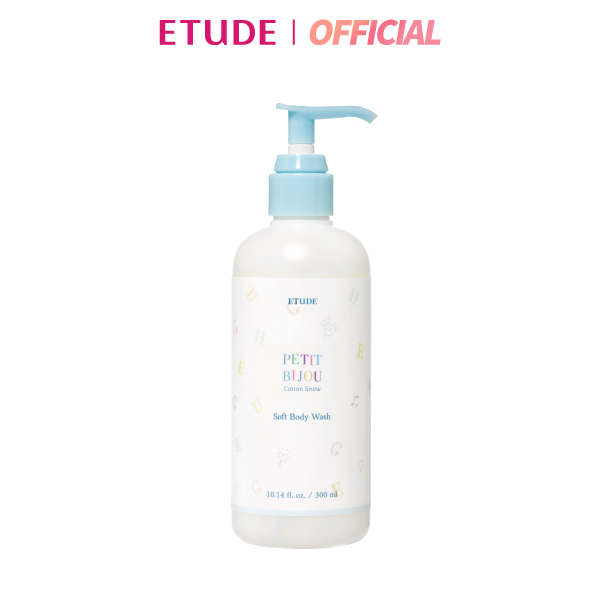 ETUDE Petit Bijou Cotton Snow Body Wash (300 ml) ครีมอาบน้ำ