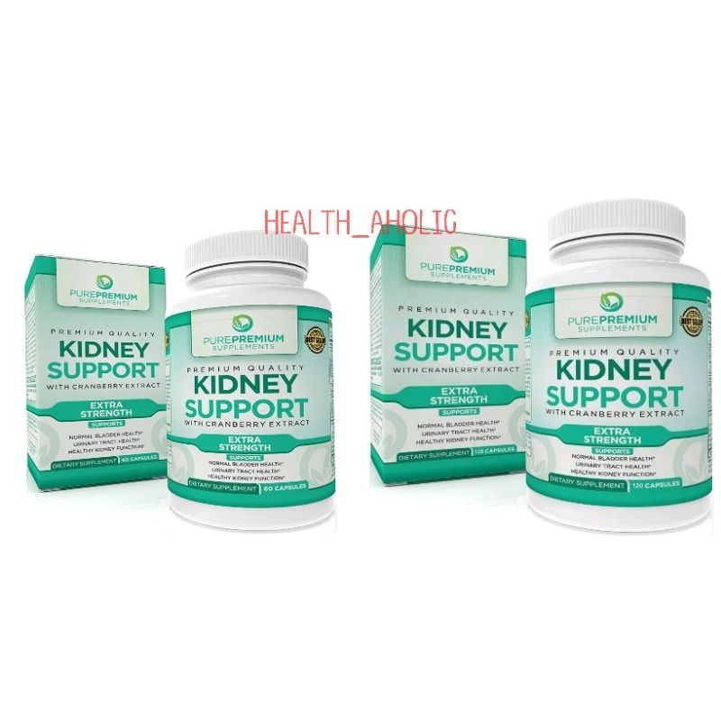 พร้อมส่ง Premium Kidney Support Supplement (60 & 120 Capsules)