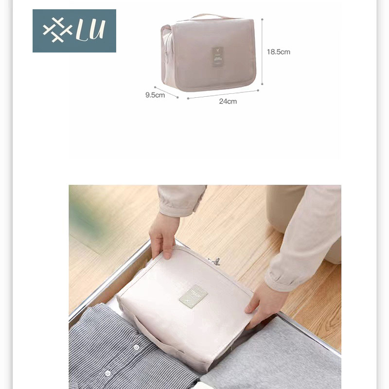 【กรุงเทพจัดส่งสินค้า】 กระเป๋าจัดระเบียบอุปกรณ์อาบน้ำ กระเป๋าแขวนกันน้ำ กระเป๋าแขว
