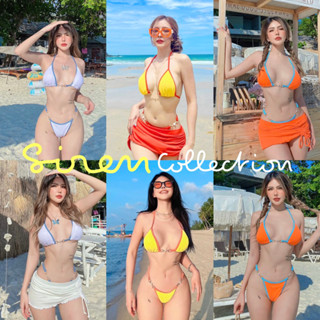 Siren.bikiniXzaapbrand ชุดว่ายน้ำจีสติงไปเลยแม่จ๋า น้องมาพร้อมกระโปรงกันโป้สุดปัง