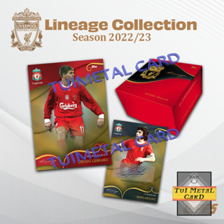 TOPPS LIVERPOOL LINEAGE 2022/23 การ์ดฟุตบอล การ์ดสะสมฟุตบอล Football Trading Card