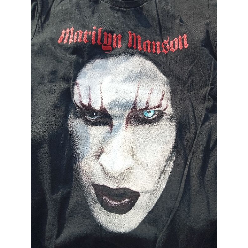 เสื้อยืดวินเทจ Marilyn Manson 🧟‍♀️