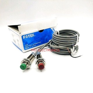 PM12-04N PM12-04P PROXIMITY SENSOR  FOTEK  M12 ระยะจับ 4มิล  NPN และ PNP