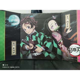 Kimetsu no Yaiba Mini Folding Screen Collection 2 ฉากพับดาบพิฆาตอสูรของแท้จากญี่ปุ่น