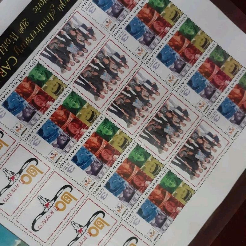 Stamp Carabao ที่ระลึกวันงานลูกเสือโลก