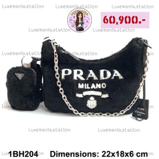 👜: New!! Prada Bag 1BH204 ‼️ก่อนกดสั่งรบกวนทักมาเช็คสต๊อคก่อนนะคะ‼️